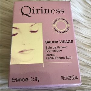 NEW Qiriness Sauna Visage Tablets, Made in France